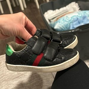 Boys Gucci trainers